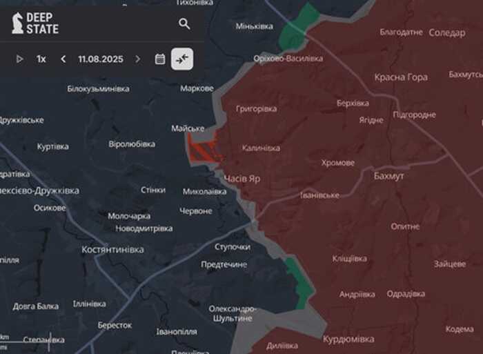 Армія РФ просунулась біля Кучеревого Яру, Золотого Колодязя та Майського, - DeepState